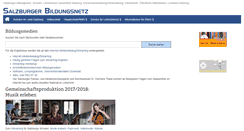 Desktop Screenshot of bildungsmedien.salzburg.at
