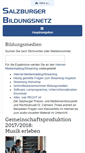 Mobile Screenshot of bildungsmedien.salzburg.at