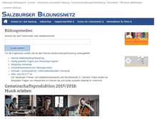 Tablet Screenshot of bildungsmedien.salzburg.at