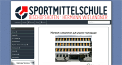 Desktop Screenshot of hs-wielandner.salzburg.at