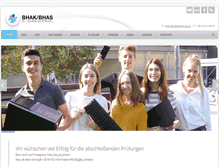 Tablet Screenshot of hak-stjo.salzburg.at