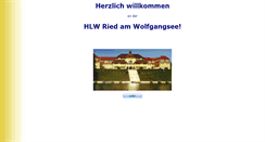 Desktop Screenshot of hlw-ried.salzburg.at