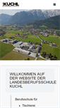 Mobile Screenshot of lbs-kuchl.salzburg.at