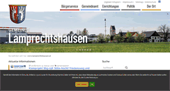 Desktop Screenshot of lamprechtshausen.salzburg.at