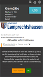 Mobile Screenshot of lamprechtshausen.salzburg.at