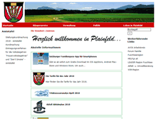 Tablet Screenshot of plainfeld.salzburg.at