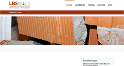 Desktop Screenshot of lbs-wals.salzburg.at