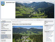 Tablet Screenshot of krispl.salzburg.at