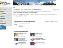 Tablet Screenshot of eap.salzburg.gv.at