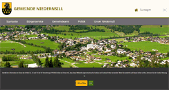 Desktop Screenshot of niedernsill.salzburg.at