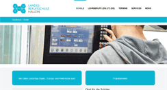 Desktop Screenshot of lbs-hallein.salzburg.at