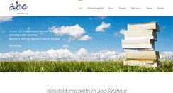 Desktop Screenshot of abc.salzburg.at