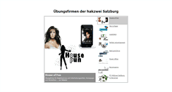 Desktop Screenshot of hakzwei-uefa.salzburg.at