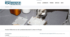 Desktop Screenshot of lbs-st-johann.salzburg.at