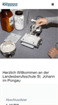 Mobile Screenshot of lbs-st-johann.salzburg.at